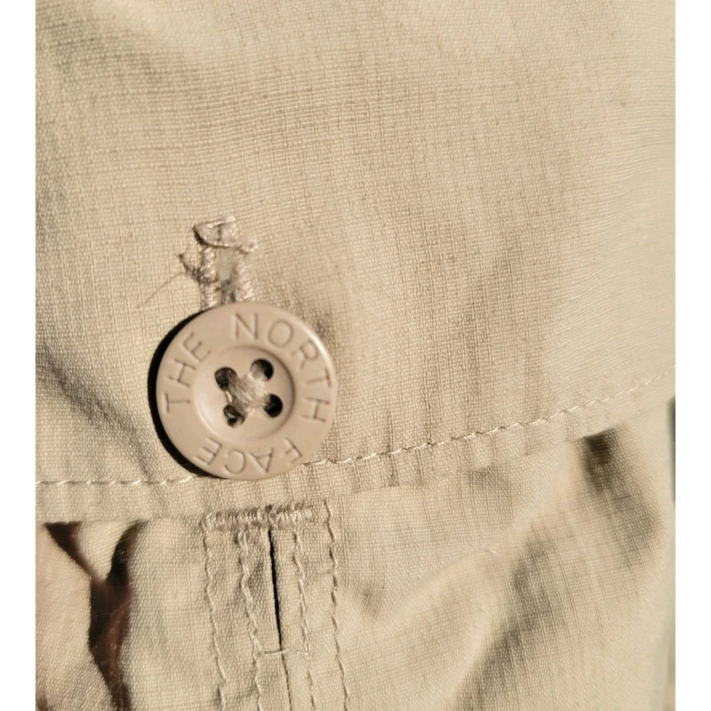 North Face Horizon Peak Cargo Pants Sz XL Khaki Ripstop Hiking Outdoor Camping